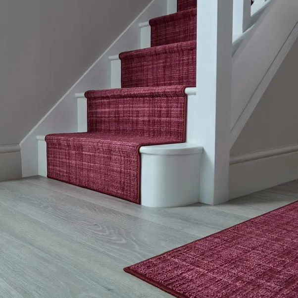 Clifton Boucle Washable Stair Runner