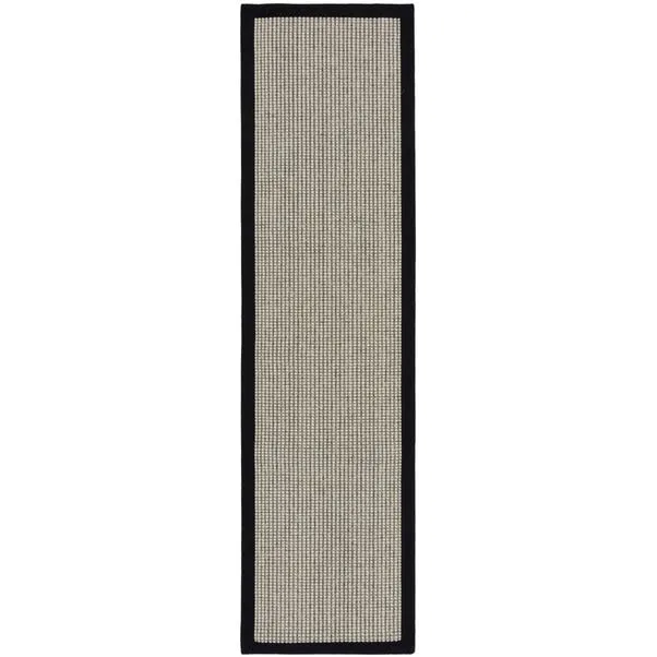 Textured Dot Border Bobble Stair Runner