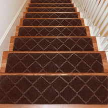 Brown Stair Carpet