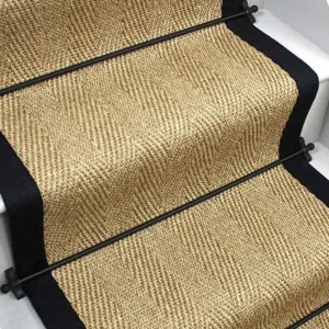 Honey Herringbone Sisal Stair Runner