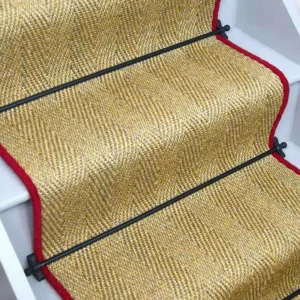 Oatmeal Herringbone Sisal Stair Runner